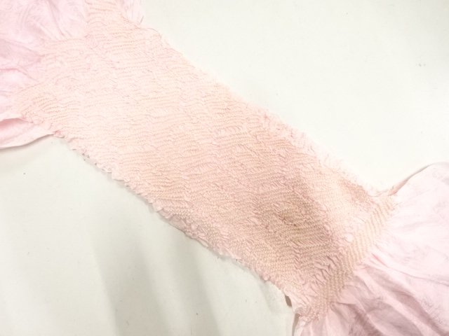 正絹　絞り　帯揚げ